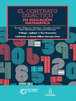 cover image of El contrato didáctico